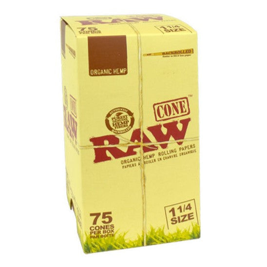 Raw - Pre Rolled Cones 75pk Organic