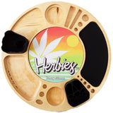 Blazy Susan - Herbies Red & Green Logo