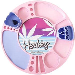 Blazy Susan - Herbies Pink Tray