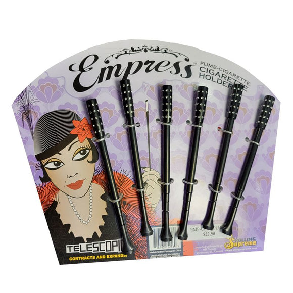 Empress - Rhinestone Cigarette Holder