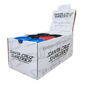 Santa Cruz Shredder - 100% Hemp Coloured Grinders 3pc